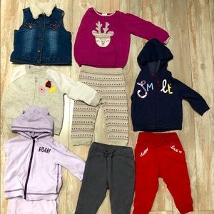 🛍SOLD🛍Baby girl clothes bundle